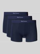 Boxershort met elastische band met logo in een set van 3 stuks