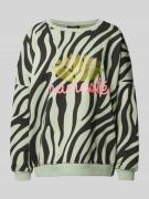 Oversized sweatshirt met ronde hals