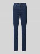 Straight fit jeans met 5-pocketmodel, model 'CICI'