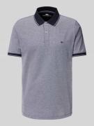 Regular fit poloshirt met logostitching