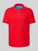 Regular fit poloshirt met logostitching