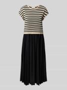 Maxi-jurk met plissévouwen