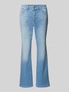 Flared jeans met verkort model, model 'Dream Kick'