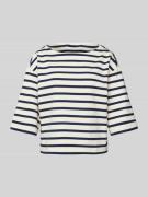T-shirt met boothals