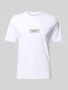 T-shirt met ronde hals, model 'JORSPLIT'