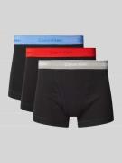 Boxershort met elastische band met logo in een set van 3 stuks