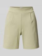 Regular fit korte broek met bandplooien, model 'Kate'