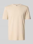 T-shirt met labelprint