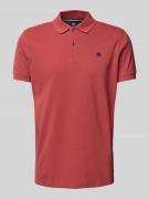 Poloshirt met labelstitching
