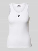 Tanktop met labelstitching