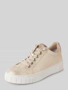 Sneakers met motiefbadge