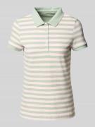 Regular fit poloshirt met structuurmotief