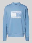 Relaxed fit sweatshirt van puur katoen