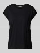 Loose fit T-shirt van soepele viscosemix