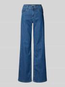 Wide leg jeans in 5-pocketmodel, model 'Liz'