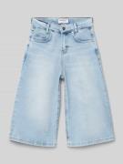 Korte regular fit jeans in 5-pocketmodel