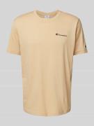 T-shirt met labelprint