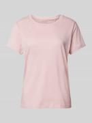 Regular fit pyjamatop van puur katoen met logoprint