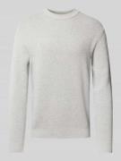 Gebreide pullover met ronde hals, model 'BLAMILANO'