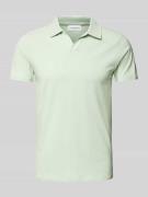 Poloshirt van katoenmix