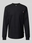 Shirt met lange mouwen en borstzak, model 'LURAY'