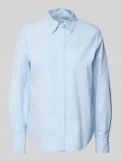 Regular fit overhemdblouse van puur katoen