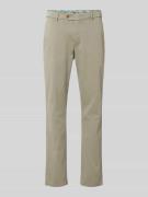 Regular fit chino met steekzakken, model 'LUPUS'