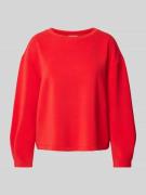 Relaxed fit sweatshirt in mix van modal en scuba
