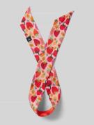 Zijden doek met labeldetail