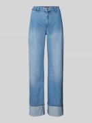 Relaxed fit jeans met steekzakken opzij