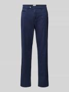 Regular fit chino met paspelzak, model 'EVEREST'