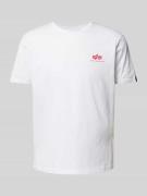 T-shirt met print aan de achterkant