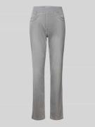 Stoffen broek met elastische band, model 'Pamina'