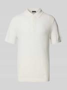 Poloshirt met korte knoopsluiting, model 'Adrian'