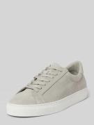 Leren sneakers met labeldetail, model 'Summer'