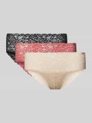 Slip van kant in comfortabel design in een set van 3 stuks, model 'LAN...