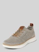 Sneakers met labelstitching, model 'Pasadena'