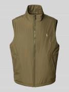 Gilet met logostitching