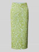 Midirok met structuurmotief, model 'Halpaca'