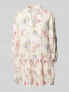 Mini-jurk met broderie anglaise, model 'Grete'