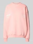 Oversized sweatshirt met extra brede schouders