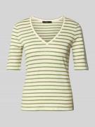 T-shirt met V-hals, model 'OPZIONE''