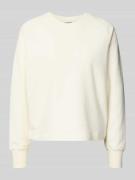 Sweatshirt met structuurmotief