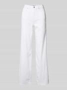 Wide leg jeans van katoenmix, model 'MADISON BLUSH'