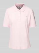 Regular fit poloshirt met logostitching, model '1985'