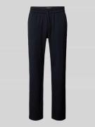 Stoffen broek met elastische band, model 'Patrick'