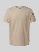 T-shirt met labelstitching, model 'Priamo'
