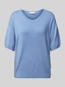 Gebreide pullover met ronde hals