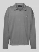 Poloshirt met V-hals