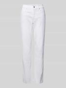 Slim fit jeans met stretch, model 'Cici'